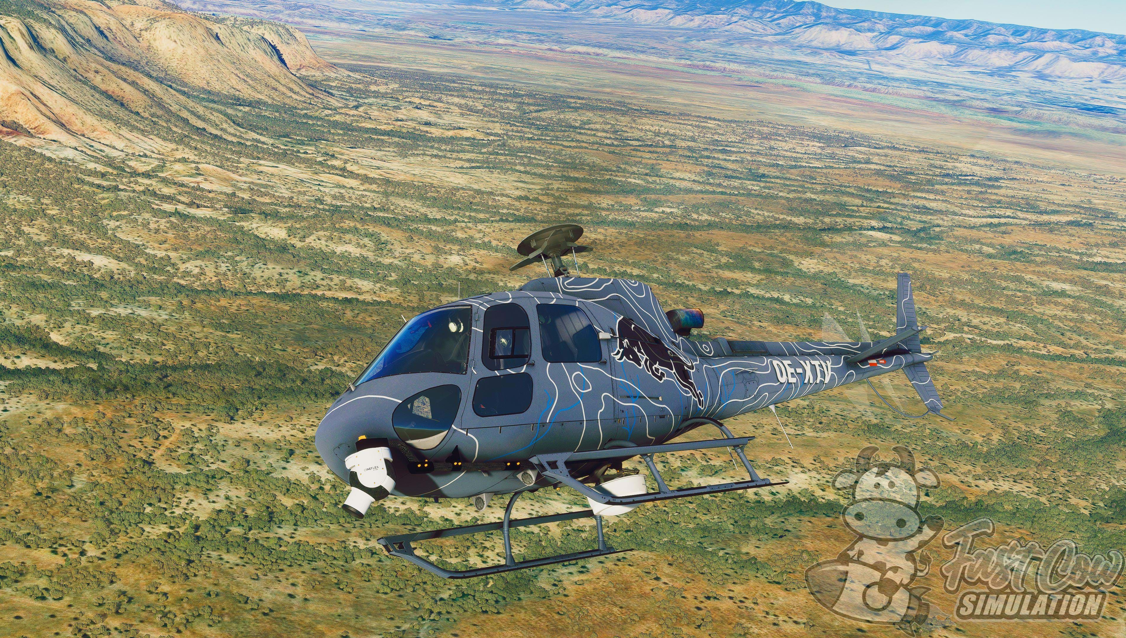 Fast Cow Productions AS350 for MSFS