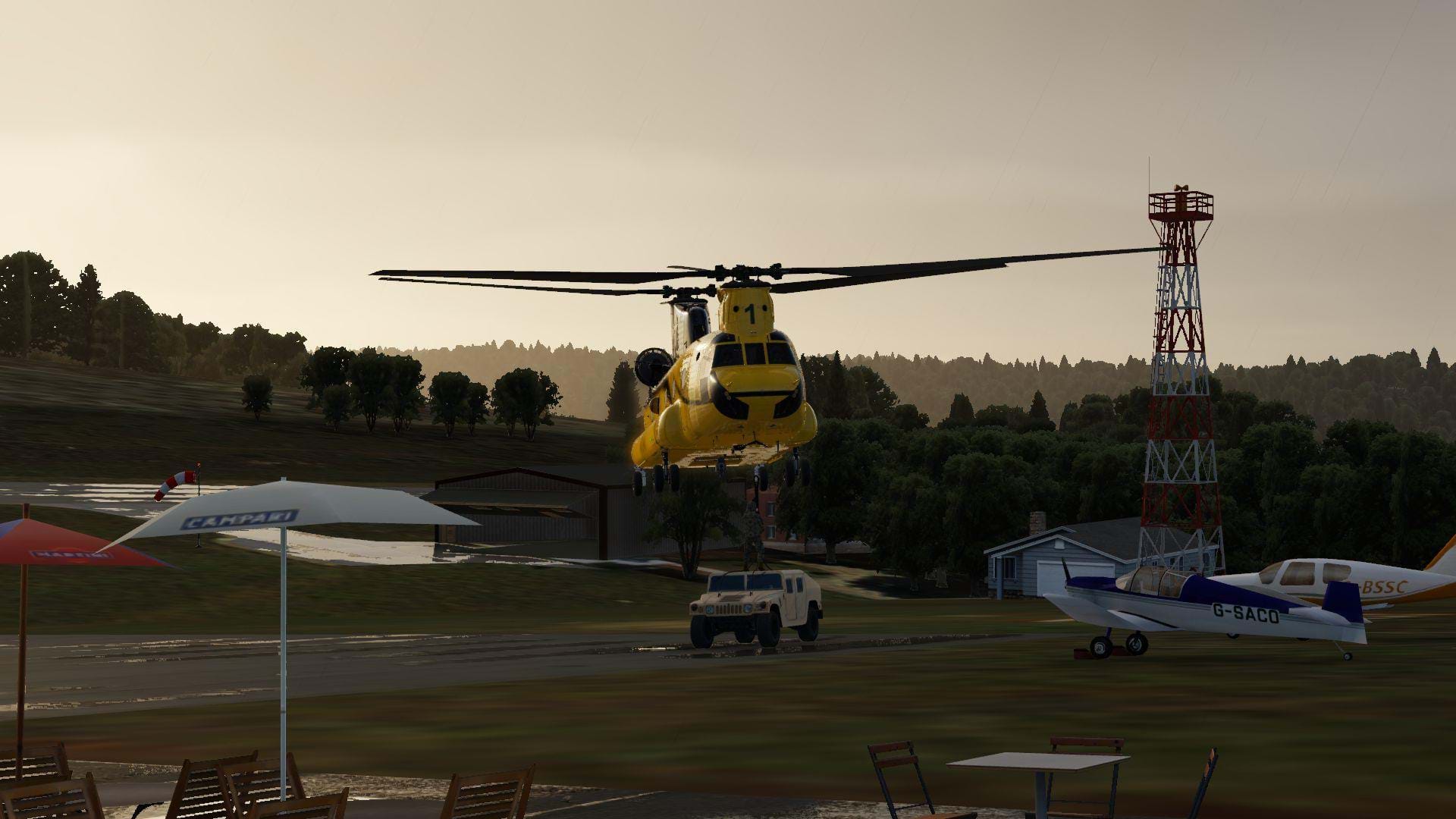 X-Trident CH-47D Chinook for X-Plane