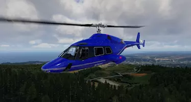 Cowan Simulation released free X-Plane 12 update for the 222B and UT