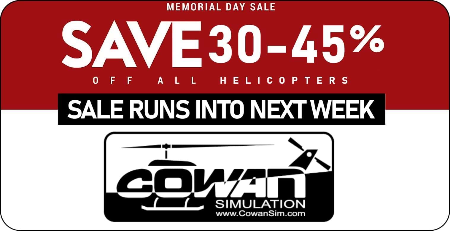Cowan Simulation Memorial Day Sale