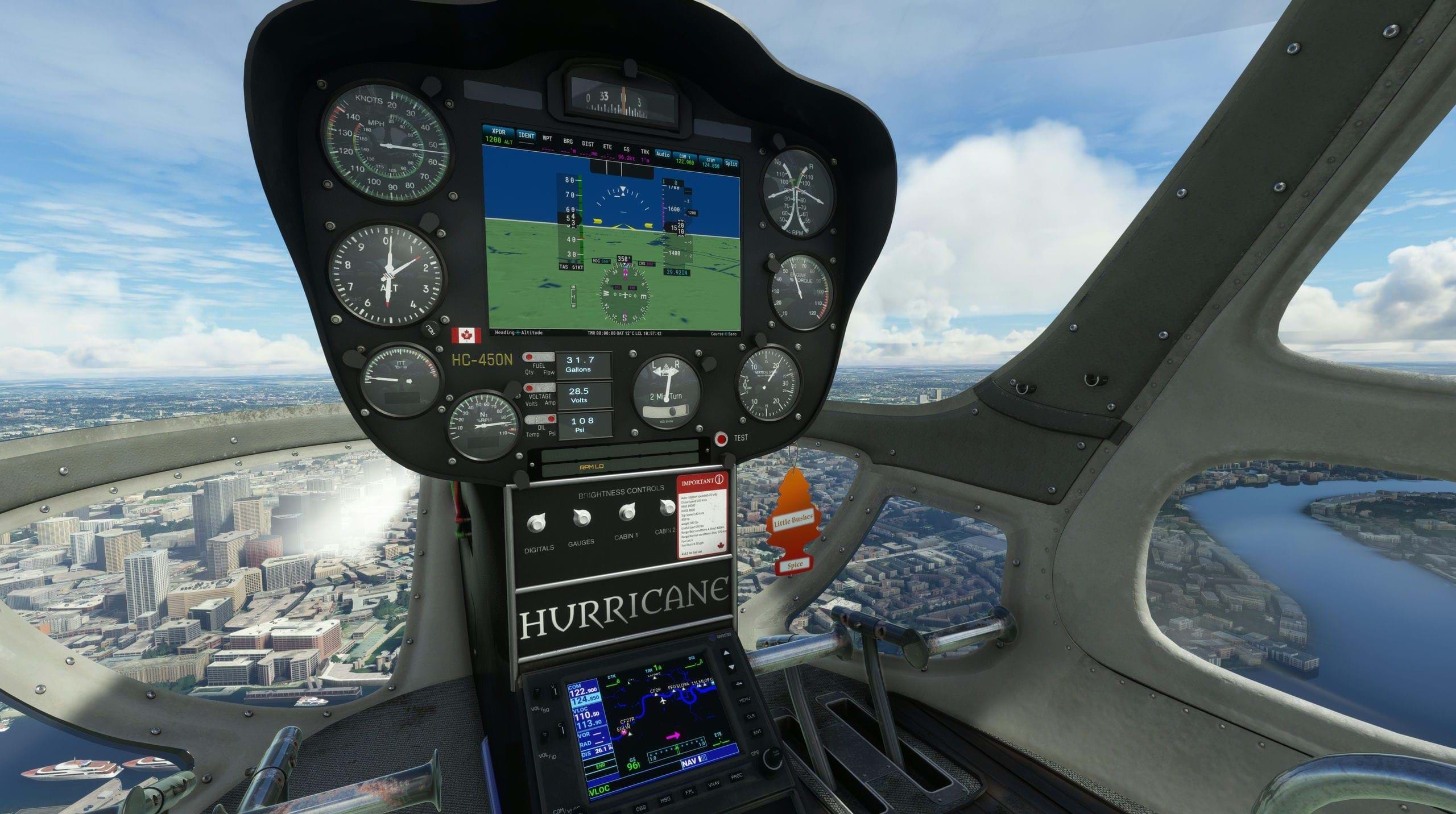 HCG Digital Arts Hurricane HC-450N for MSFS