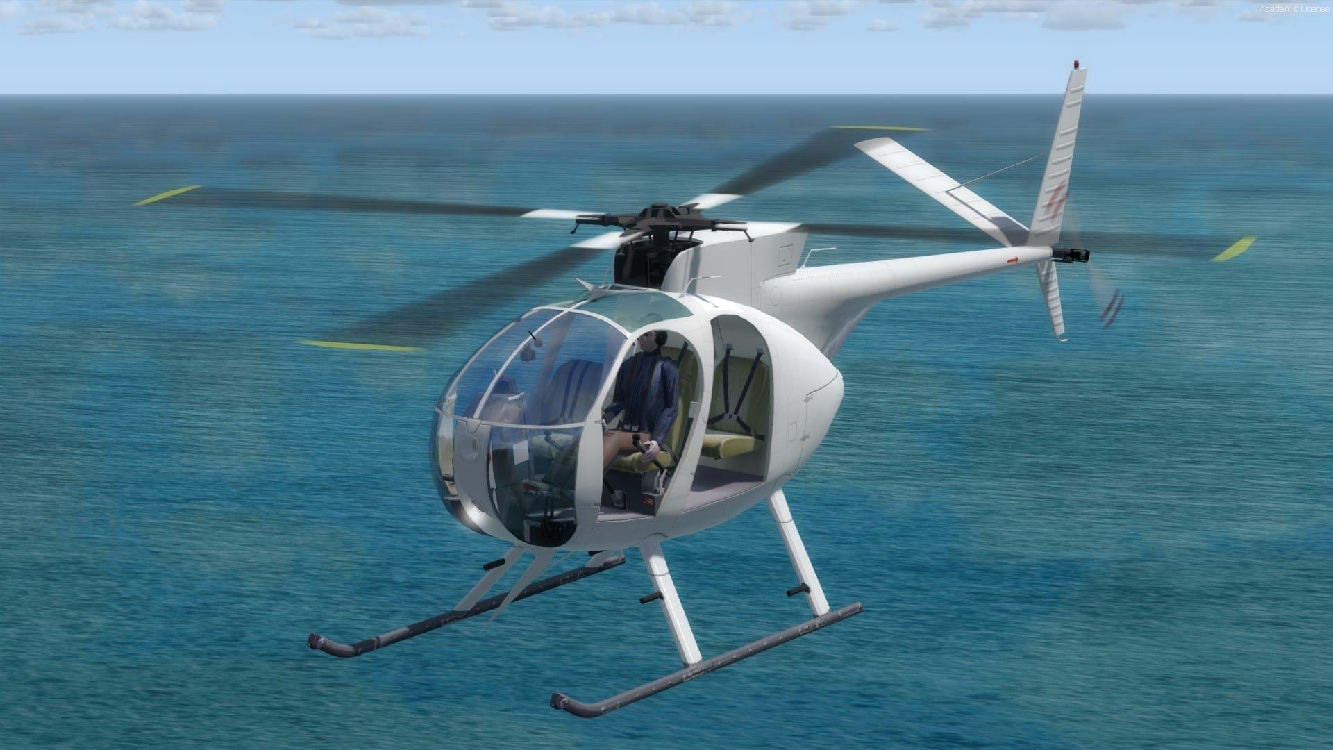 Eagle Rotorcraft Simulations MD500D for P3D