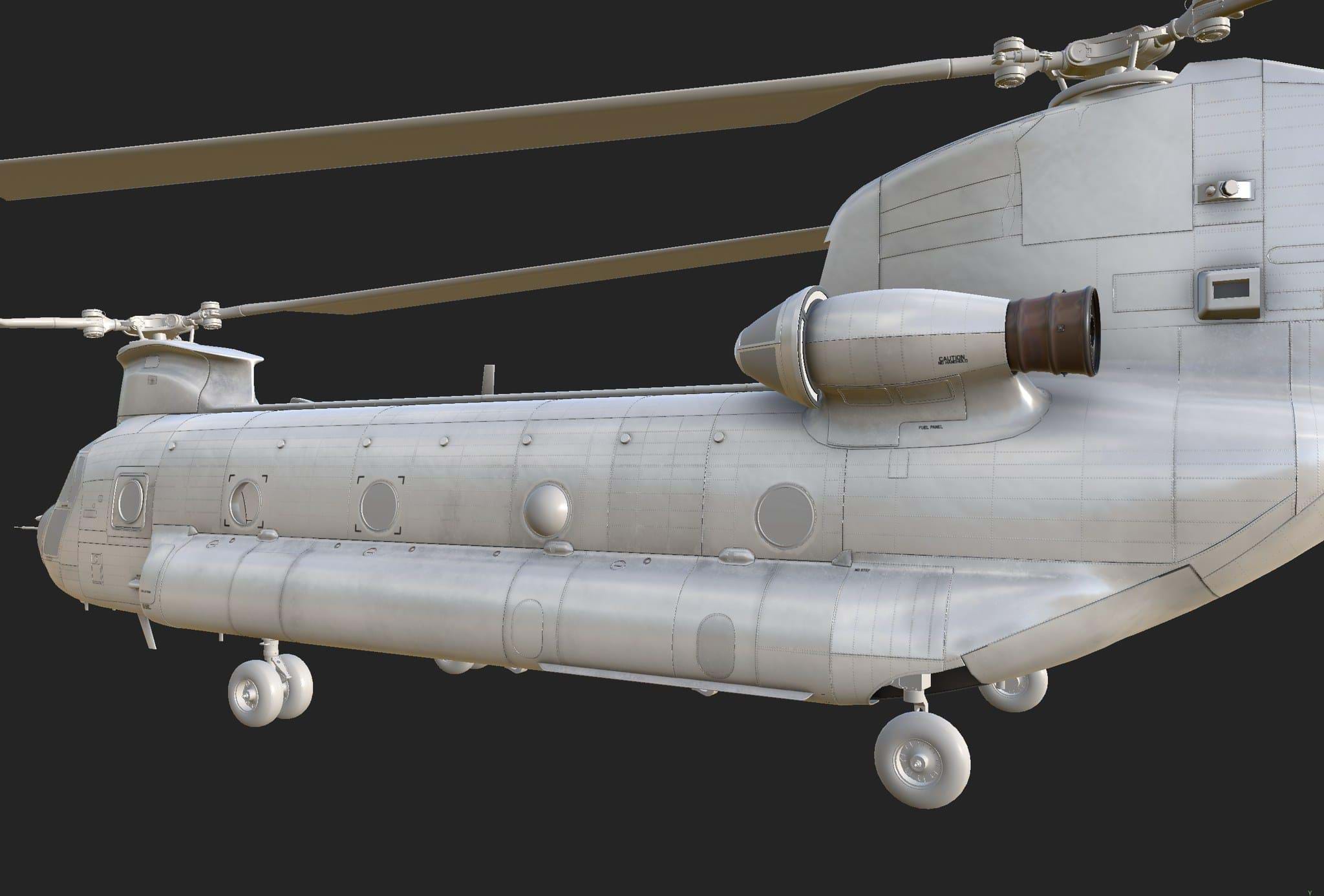 Miltech Simulation’s CH-47D Chinook for MSFS