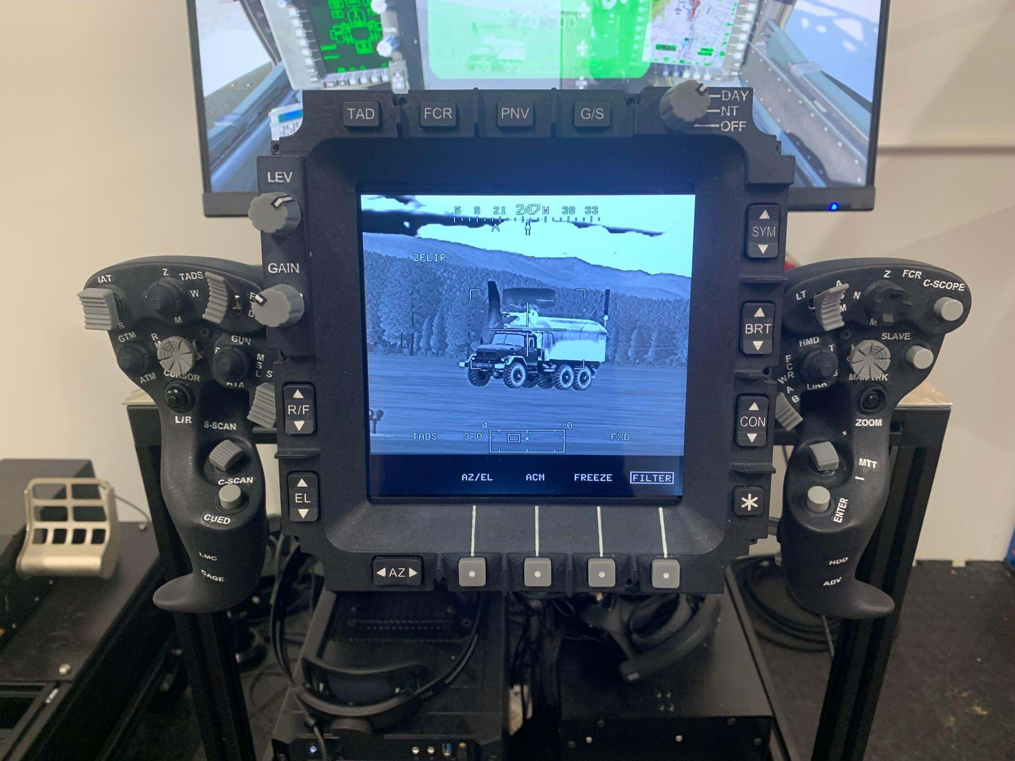 Komodo Simulations TEDAC for AH-64 Apache