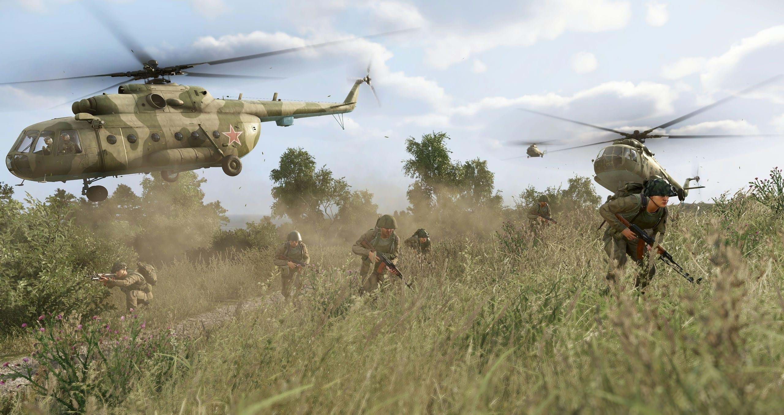 Arma Reforger - Helicopters