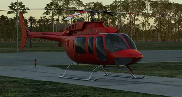 DreamFoil Creations shows first images of the Bell 407 for X-Plane 12, wants your opinion