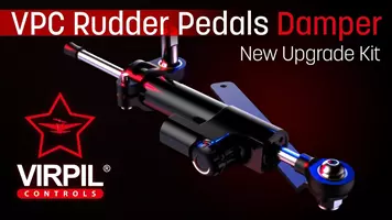 VIRPIL releases VPC Rudder Pedals damper kit