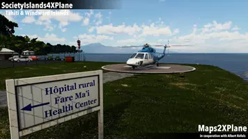 Maps2XPlane shows off Tahiti & Windward Islands XP – The Heliports
