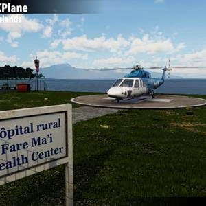 Maps2XPlane shows off Tahiti & Windward Islands XP – The Heliports