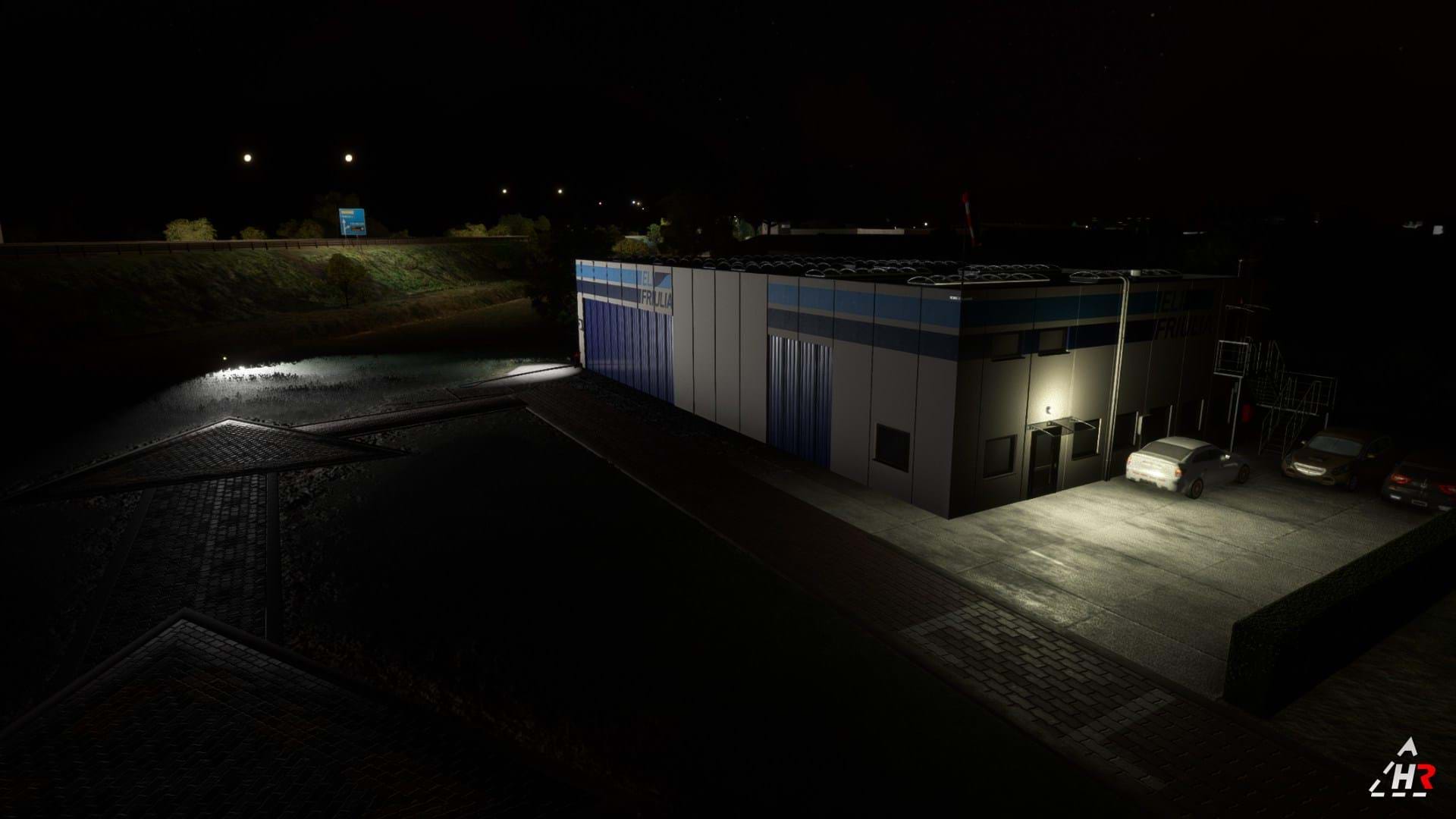 HRSimYard EliFriula heliport Tolmezzo MSFS