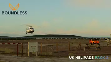 Boundless is working on UK Helipads Pack 2 for X-Plane 11/12