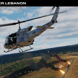 Flying Cyking working on Peacekeeper Lebanon campaign for DCS