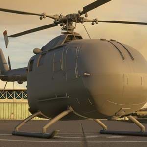 Rigid Rotor Designs update on the Bk-117 and Bo-105 projects for MSFS