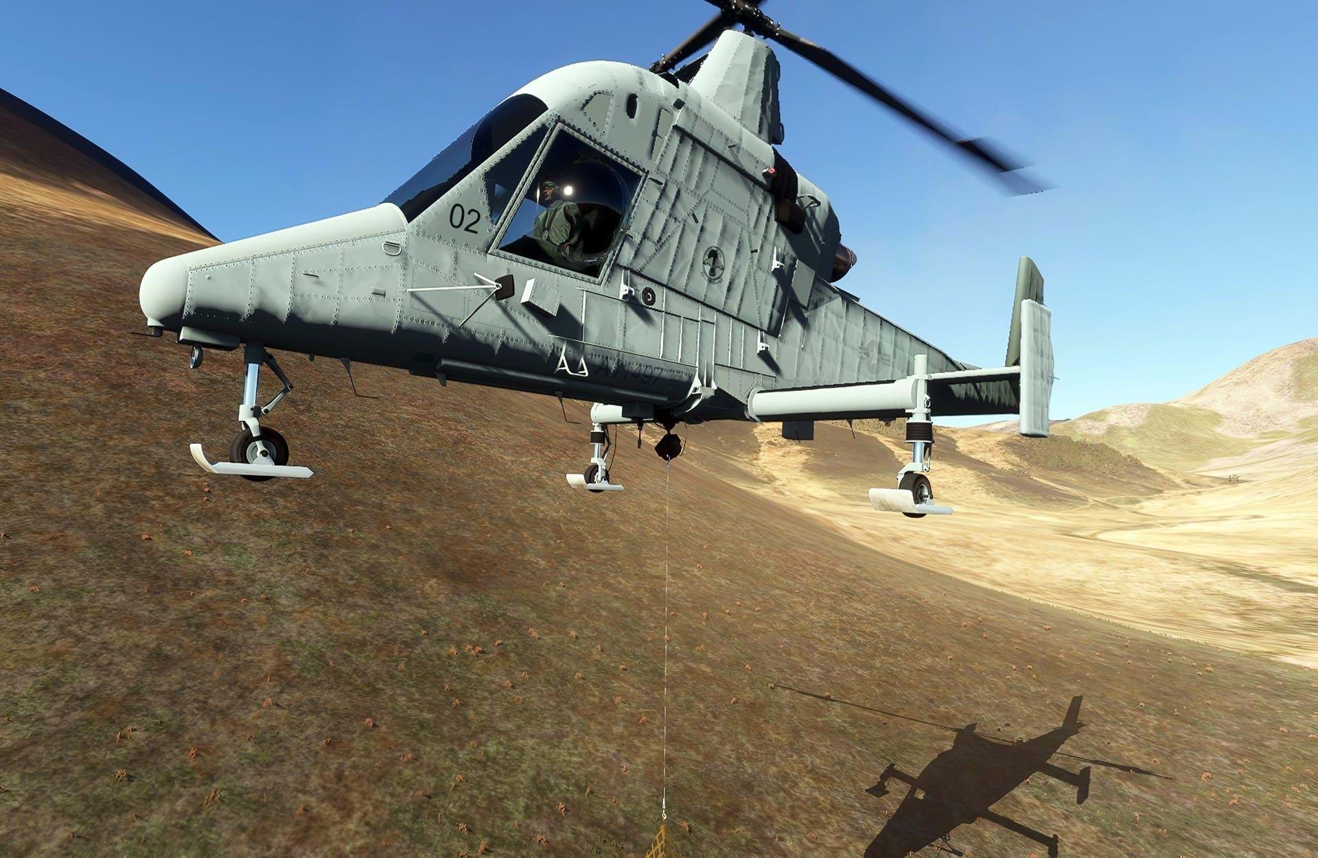 Kilroy’s Hangar Kaman K-Max for MSFS