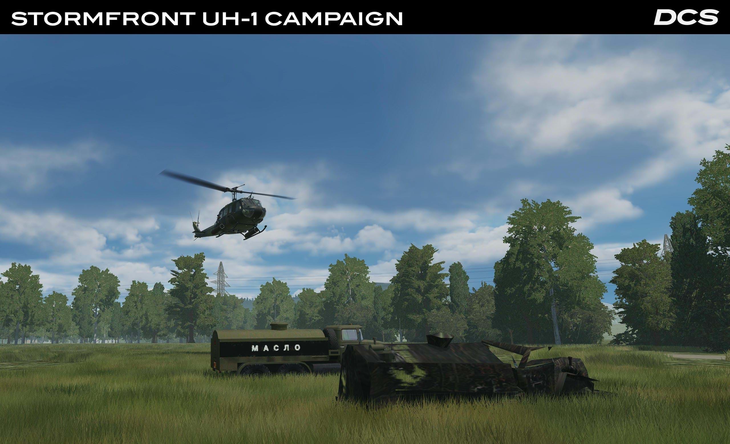 Low Level Heaven Stormfront campaign for the DCS UH-1H