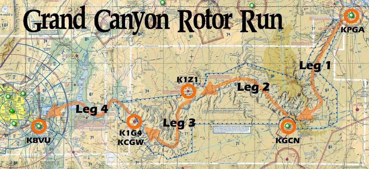 Grand Canyon Rotor Run